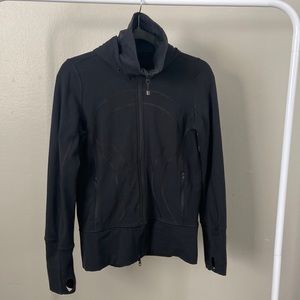 Lululemon In Stride Black Jacket Sz 6
